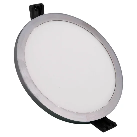 LED CIRCULAIRE DOWNLIGHT 9W CHROME 2