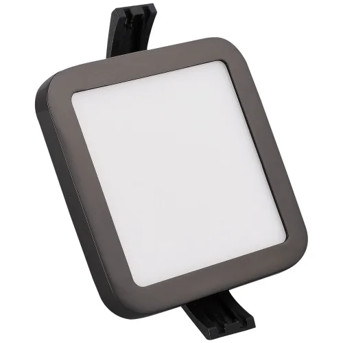 MINIDOWNLIGHT LED CARRÉ 6W GRAPHITE