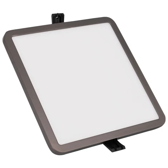 MINIDOWNLIGHT CONDUIT CARRÉ 18W GRAPHITE 2