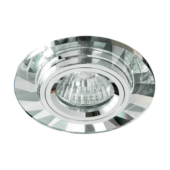 MIROIR EN VERRE ROND ENCASTRÉ