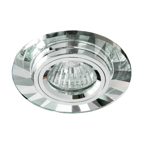 MIROIR EN VERRE ROND ENCASTRÉ