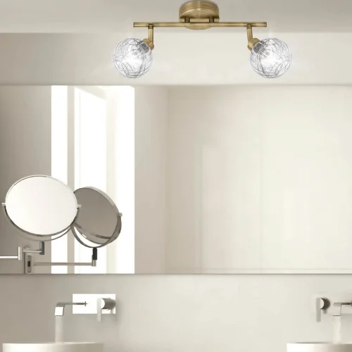 PROJECTEUR EN CUIR QUINN 2-LIGHT