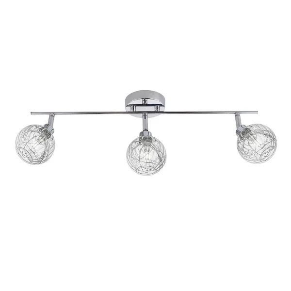 BANDE DE QUINN CHROMÉE 3-LUMIÈRE