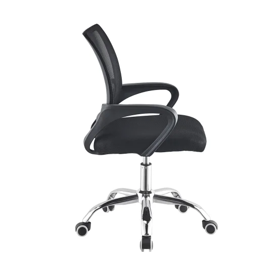 CHAISE BUREAU AETHELRED CHROME NOIR 2