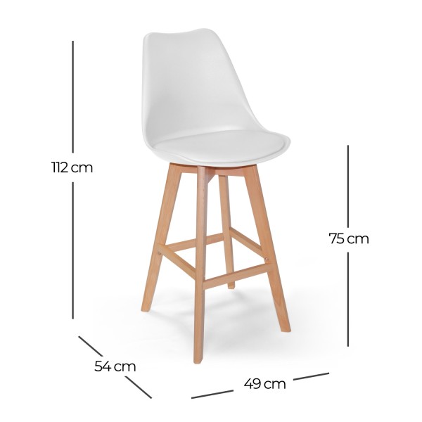 TABOURET ROSE DE KARLSKRONA DE TOUR