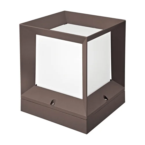 GOUTTE DE NEIGE EXTÉRIEURE DE MUR DE SURPLOMB 22CM E27 BRUN