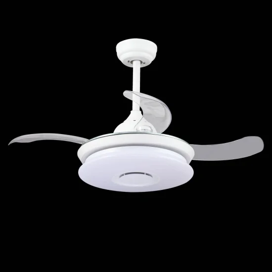 VENTILATEUR DE PLAFOND CONDUIT LINSTEAD BLANC RGB PLIAGE RÉGLABLE 2