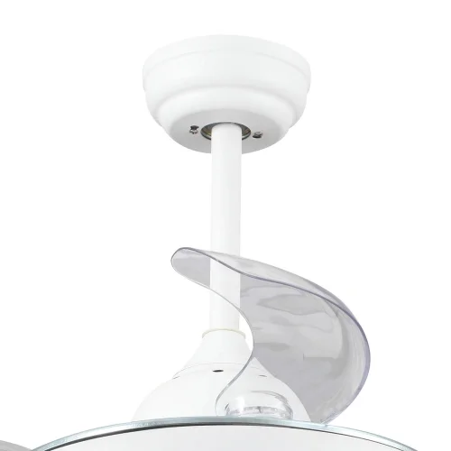 VENTILATEUR DE PLAFOND CONDUIT LINSTEAD BLANC RGB PLIAGE RÉGLABLE