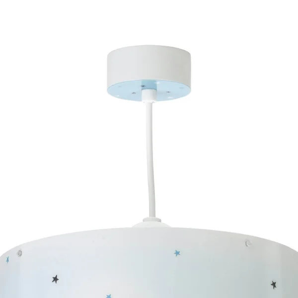 LAMPE PENDENTIF POUR ENFANTS LUNE BLEUE E27