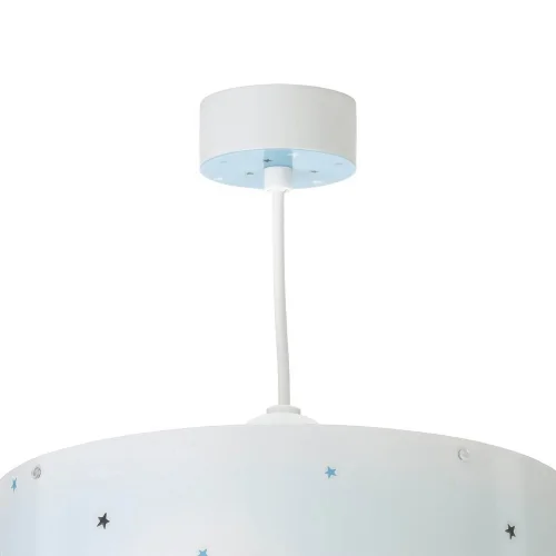 LAMPE PENDENTIF POUR ENFANTS LUNE BLEUE E27