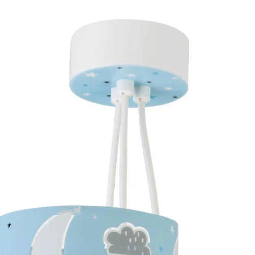 LAMPE POUR ENFANTS 3 LUMIÈRES DE LUNE E27 BLEU LAMPE POUR ENFANTS 3 LUMIÈRES DE LUNE E27 BLEU