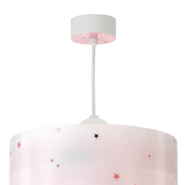 LAMPE PENDENTIF POUR ENFANTS ROSE MOON E27