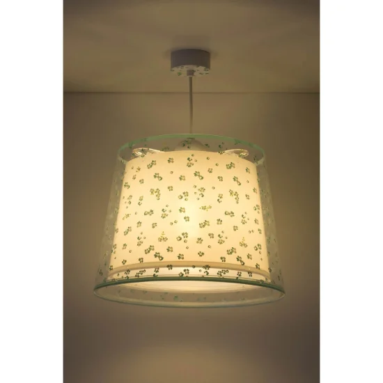 FLEURS DE RÊVE DE LAMPE DE PENDENTIF POUR ENFANTS E27 VERT 2