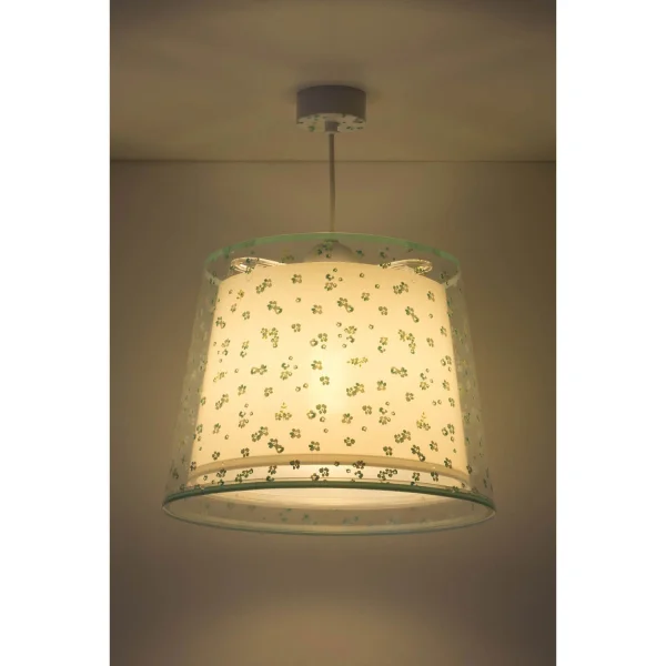 FLEURS DE RÊVE DE LAMPE DE PENDENTIF POUR ENFANTS E27 VERT