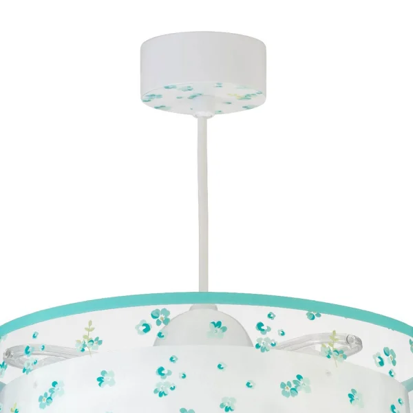FLEURS DE RÊVE DE LAMPE DE PENDENTIF POUR ENFANTS E27 VERT