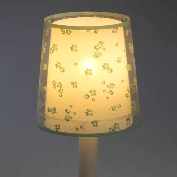 FLEURS DE RÊVE DE LAMPE DE TABLE POUR ENFANTS E14 VERT