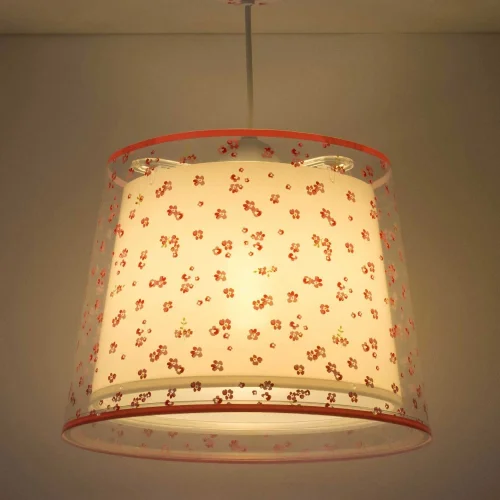 FLEURS DE RÊVE DE LAMPE DE PENDENTIF POUR ENFANTS E27 ROSE FLEURS DE RÊVE DE LAMPE DE PENDENTIF POUR ENFANTS E27 ROSE