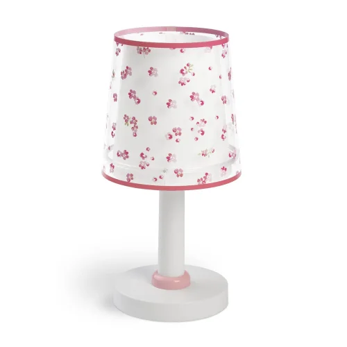 FLEURS DE RÊVE DE LAMPE DE TABLE POUR ENFANTS E14 ROSE