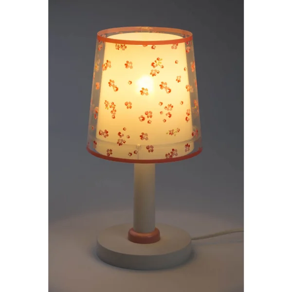 FLEURS DE RÊVE DE LAMPE DE TABLE POUR ENFANTS E14 ROSE