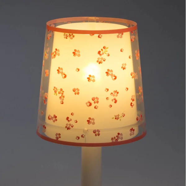 FLEURS DE RÊVE DE LAMPE DE TABLE POUR ENFANTS E14 ROSE