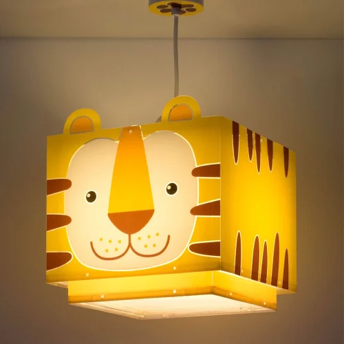 PETITE LAMPE PENDENTIF POUR ENFANTS TIGRE E27 PETITE LAMPE PENDENTIF POUR ENFANTS TIGRE E27