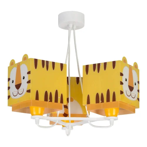 LAMPE POUR ENFANTS 3 PETITES LUMIÈRES DE TIGRE E27
