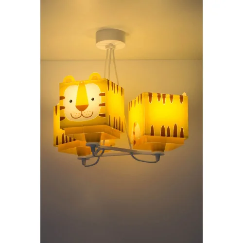 LAMPE POUR ENFANTS 3 PETITES LUMIÈRES DE TIGRE E27