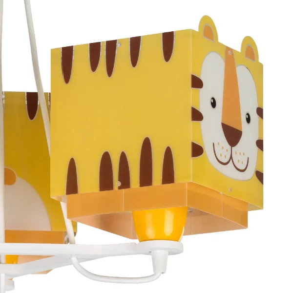 LAMPE POUR ENFANTS 3 PETITES LUMIÈRES DE TIGRE E27