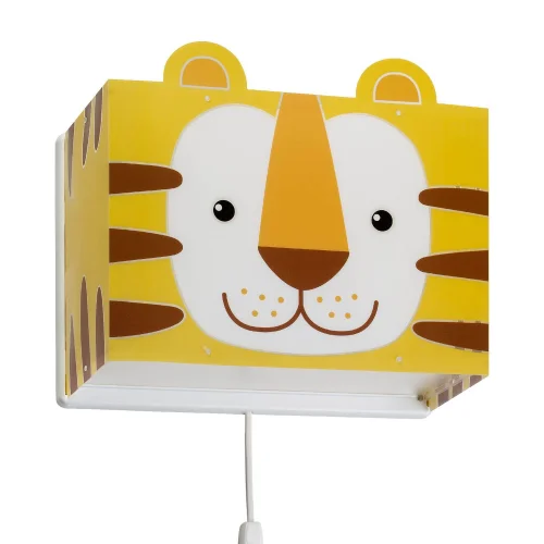 PETITE LAMPE MURALE POUR ENFANTS TIGRE E27