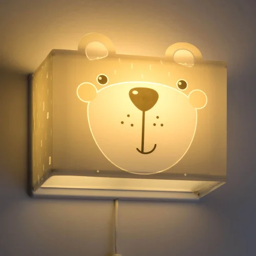 PETITE LAMPE MURALE POUR ENFANTS TEDDY E27