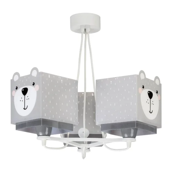 LAMPE POUR ENFANTS 3 LUMIÈRES PETIT TEDDY E27