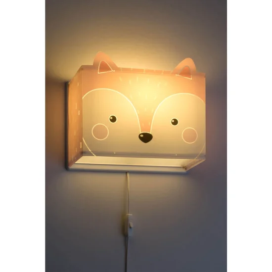 PETITE LAMPE MURALE POUR ENFANTS FOX E27 2