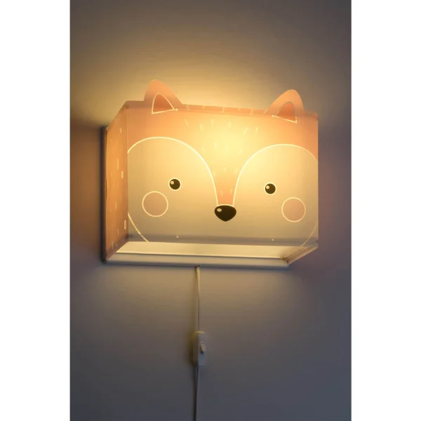 PETITE LAMPE MURALE POUR ENFANTS FOX E27