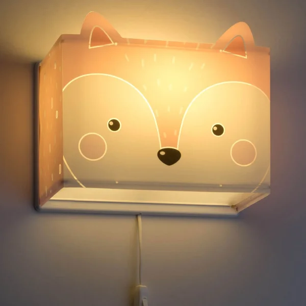 PETITE LAMPE MURALE POUR ENFANTS FOX E27