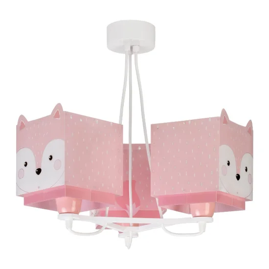LAMPE POUR ENFANTS 3 LUMIÈRES PETIT RENARD E27 2
