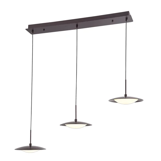 LAMPE DE PLAFOND LED HILDEGARD 3 LUMIÈRES 36W 4000K