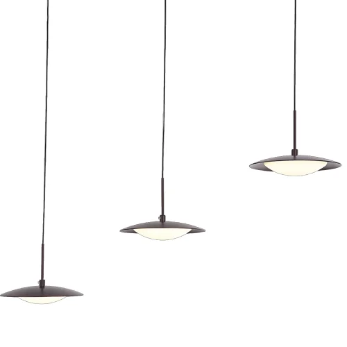 LAMPE DE PLAFOND LED HILDEGARD 3 LUMIÈRES 36W 4000K