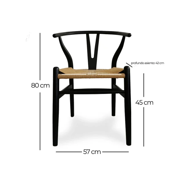 CHAISE GUNTHER NOIR CHAISE GUNTHER NOIR