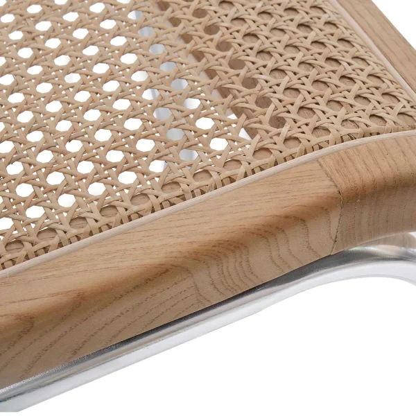CHAISE WEBSTER EN ROTIN NATUREL