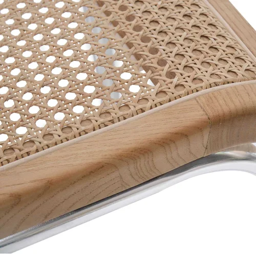 CHAISE WEBSTER EN ROTIN NATUREL