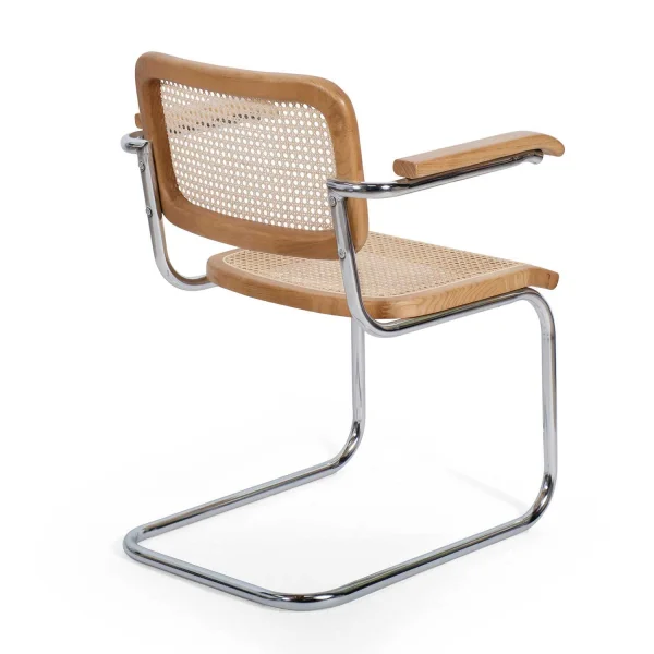 CHAISE WEBSTER AVEC ACCOUDOIRS EN ROTIN NATUREL CHAISE WEBSTER AVEC ACCOUDOIRS EN ROTIN NATUREL