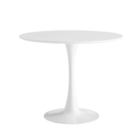 TABLE SAN ANTONI 90 CM BLANC 2
