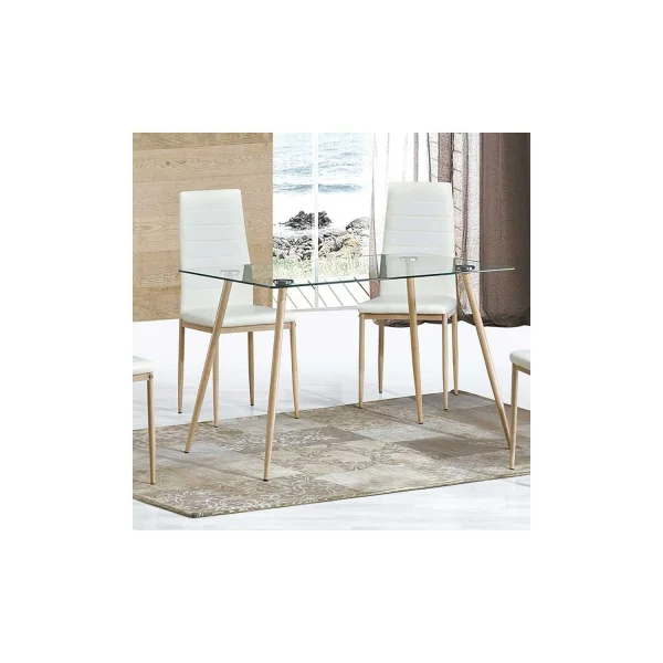 TABLE EN VERRE VIKING TABLE EN VERRE VIKING