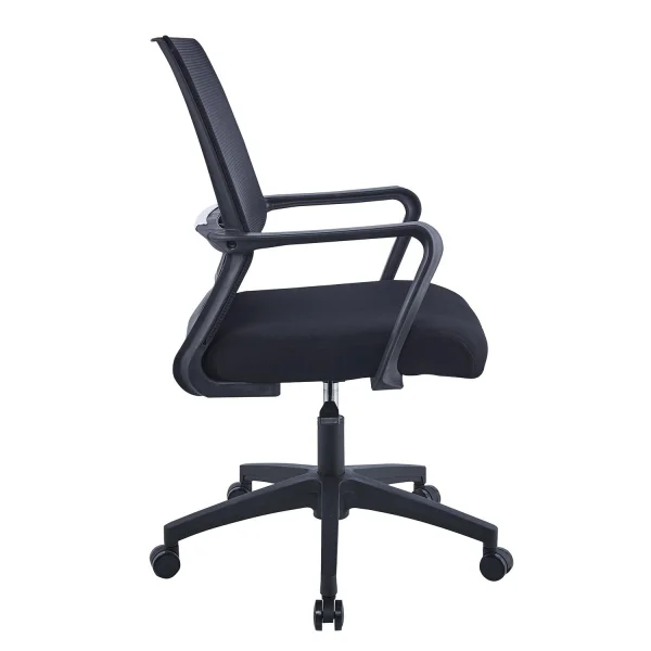 CHAISE DE BUREAU SCOTT AVEC DES ROUES NOIRES