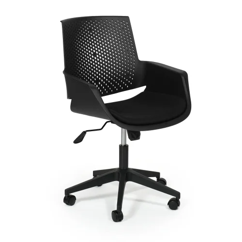 CHAISE DE BUREAU CLIFFORD AVEC DES ROUES NOIRES CHAISE DE BUREAU CLIFFORD AVEC DES ROUES NOIRES