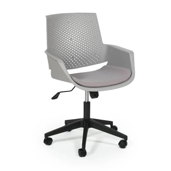 CHAISE DE BUREAU CLIFFORD AVEC DES ROUES GRISES