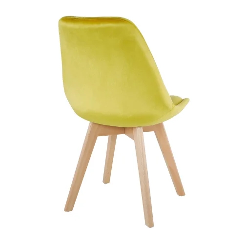 MOUTARDE DE VELOURS DE TOUR DE CHAISE