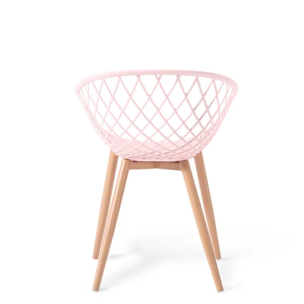 CHAISE ROSE DE PICKELS DE BÉBÉ