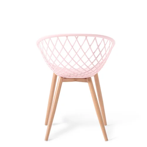 CHAISE ROSE DE PICKELS DE BÉBÉ