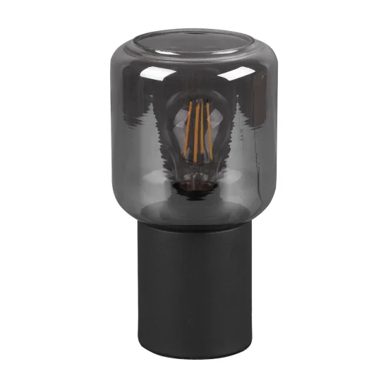 LAMPE DE TABLE MORRIGAN BLACK METAL E27 2